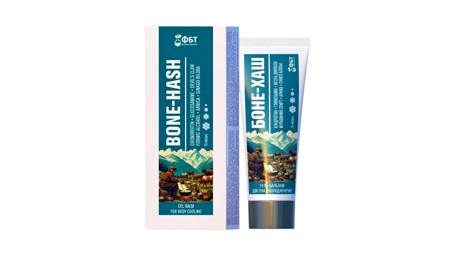 Bone-hash cooling body gel-balm 75ml
