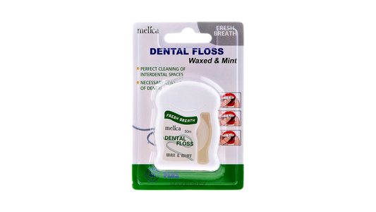 MELICA, DENTAL FLOSS WAXED & MINT 50M