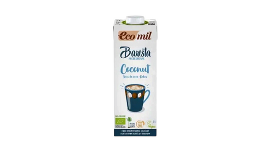 ECOMIL, BARISTA PROFESSIONAL COCONUT MILK LOW SUGARS 1L BIO