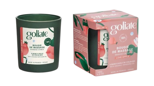 GOLIATE, MASSAGE CANDLE LOVE APPLE