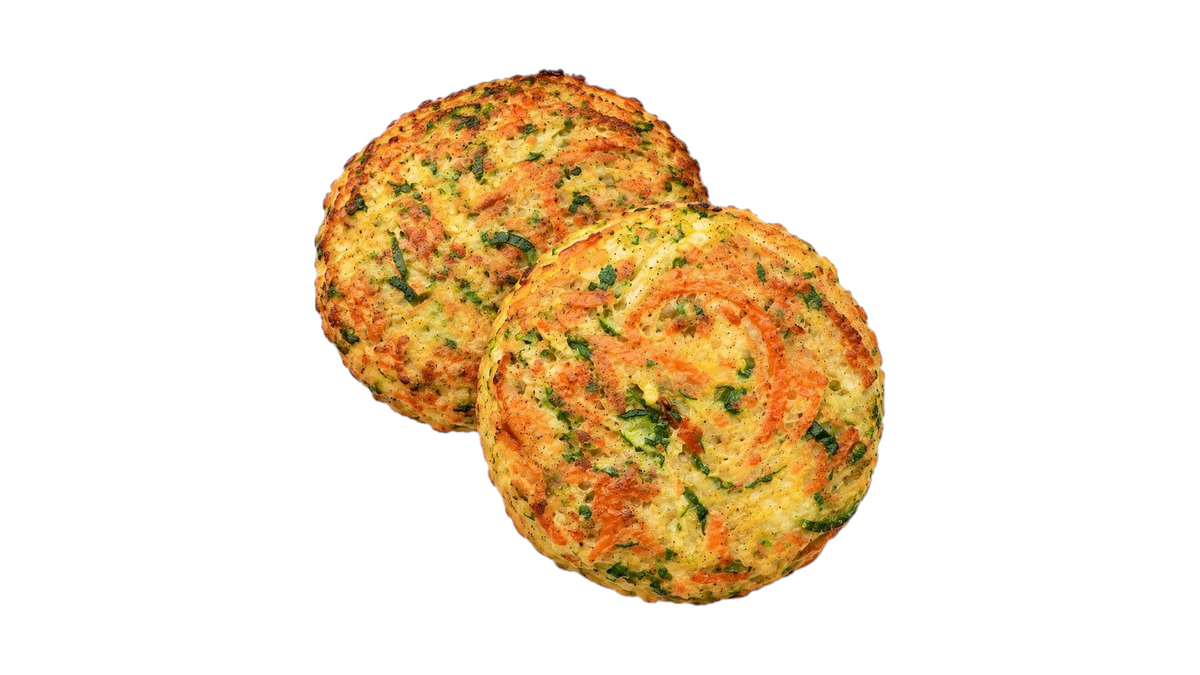 Vegetarian zucchini pancakes