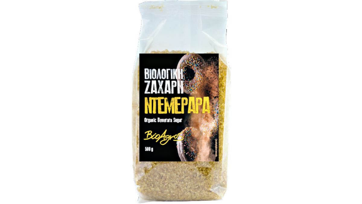 Sugar Demerara ΒIO 500g Bioagros