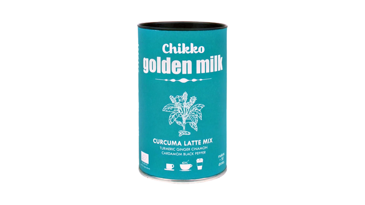 CHIKKO, GOLDEN MILK CURCUMA LATTE MIX 110G BIO
