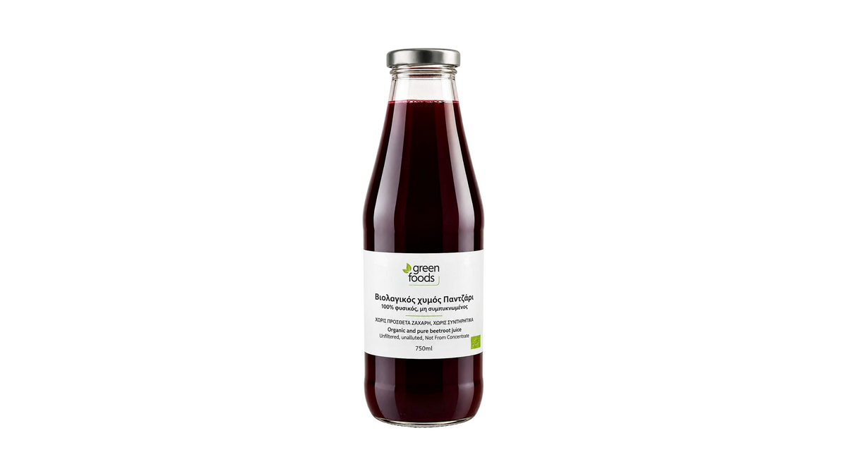 GREEN FOODS, RED BEET JUICE 750ML BIO