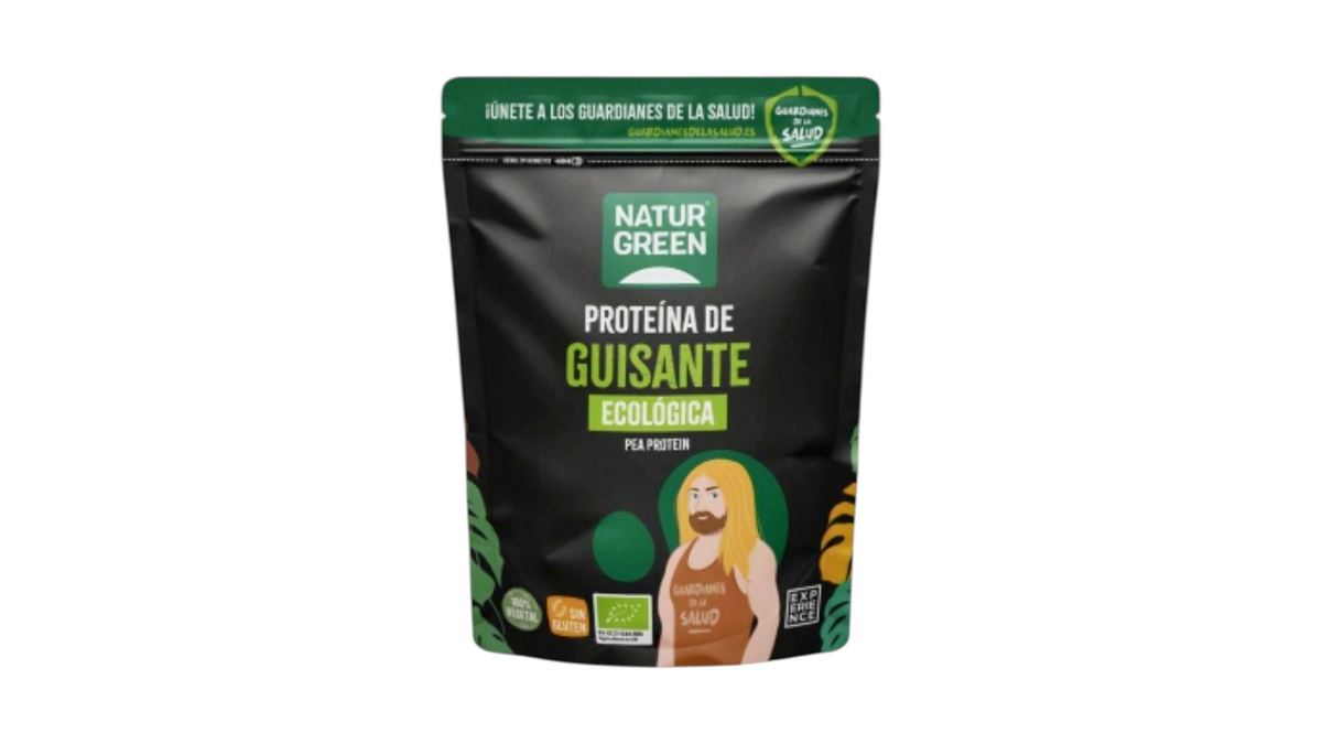 NATURGREEN, PEA PROTEIN 400G BIO