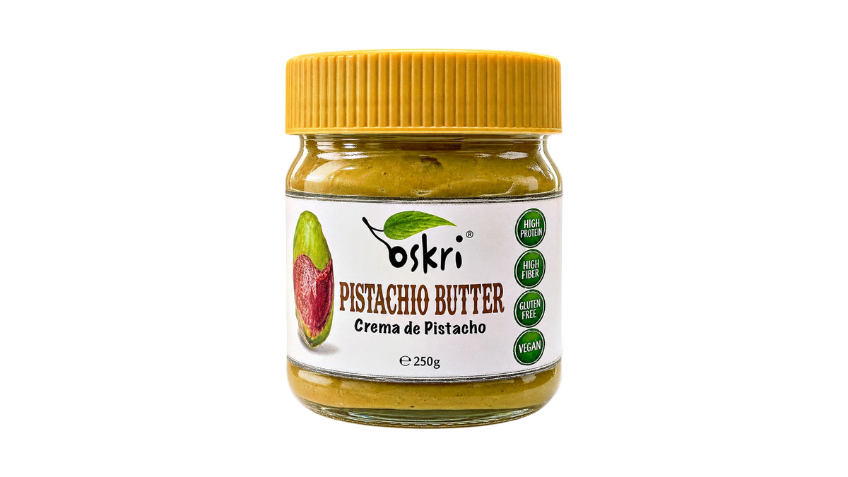 OSKRI, PISTACHIO BUTTER SPREAD 250G