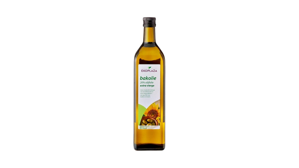 EKOPLAZA, COOKING OIL FROM SUNFLOWER AND OLIVE OIL 1000ML BIO