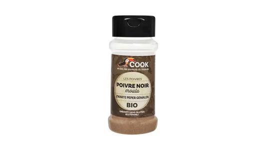 COOK, BLACK PEPPER GROUND 45G BIO