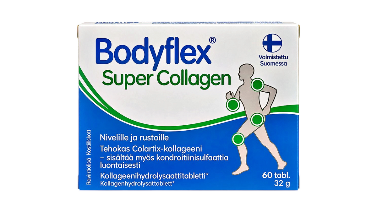 BODYFLEX SUPER COLLAGEN 32G 60 TABLETS