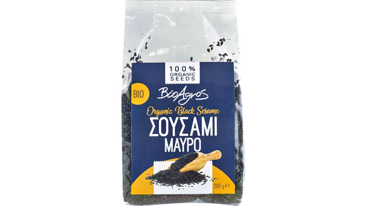 BIOAGROS, BLACK SESAME SEEDS 200G BIO