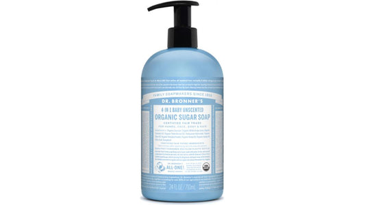 Dr. Bronners, Hand Body Baby Unscented Soap 710Ml