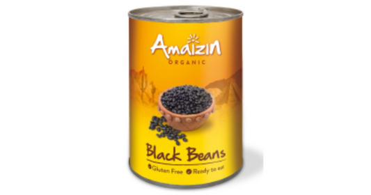 AMAIZIN, BLACK BEANS 400G BIO
