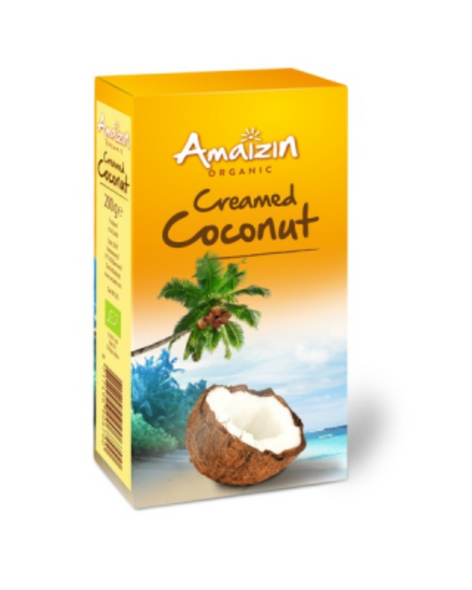 AMAIZIN, CREAMED COCONUT 200G BIO