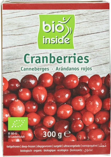 BIO INSIDE, CRANBERRIES 300G BIO