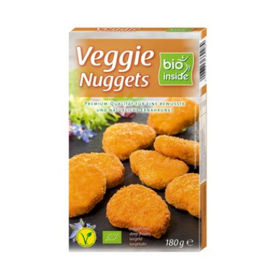 BIO INSIDE, VEGGIE NUGGETS 180G BIO
