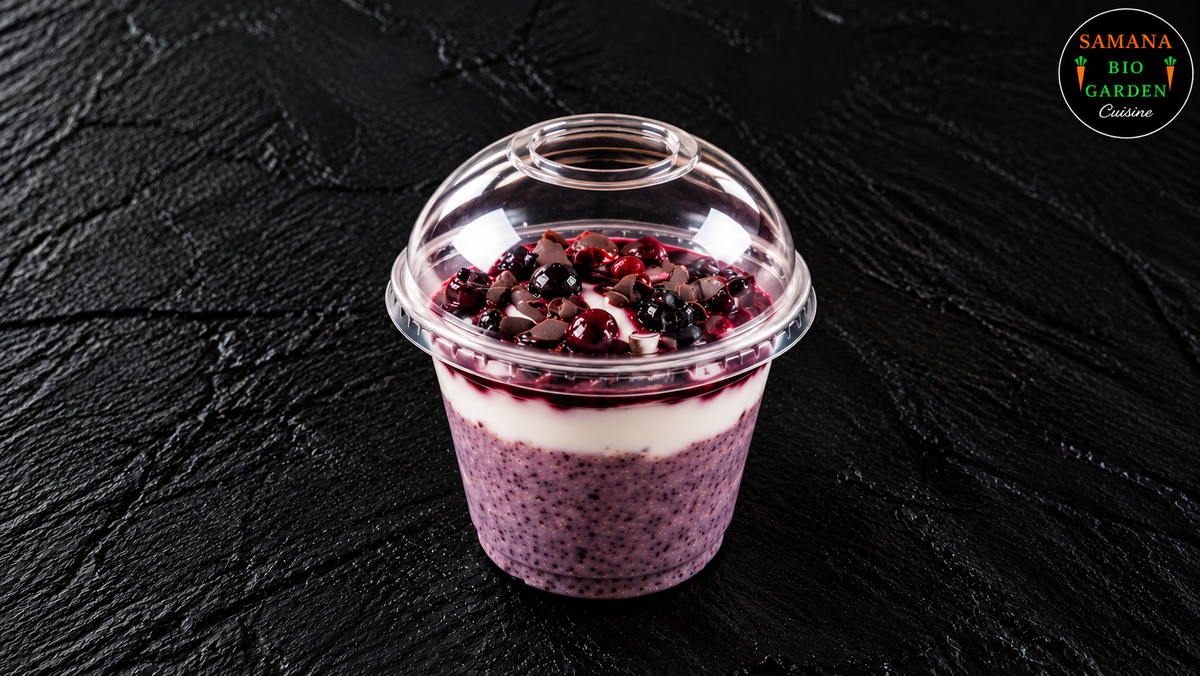 Blueberry Chocolate Coconut Overnight Oat - Gluten Free