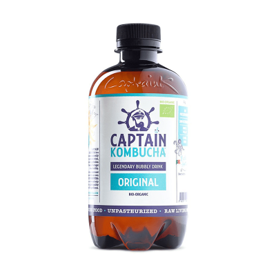 CAPTAIN KOMBUCHA, ORGANIC ORIGINAL KOMBUCHA 400ML