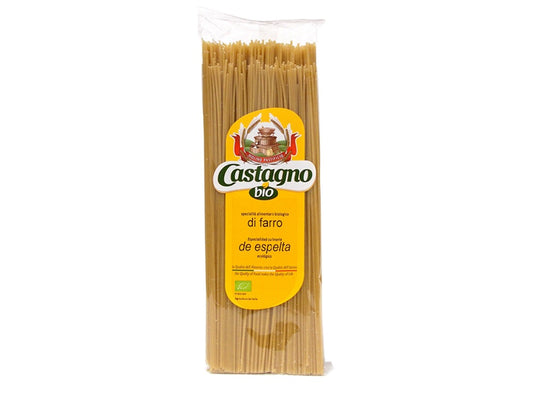 CASTAGNO, WHITE ZEAS SPAGHETTI PASTA 500G BIO