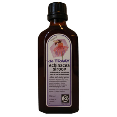 DE TRAAY, ECHINACEA COUGH SYRUP 100ML BIO