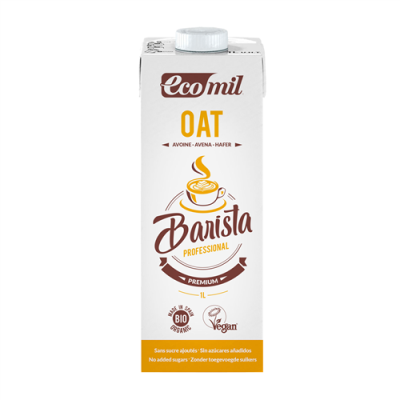 ECOMIL, BARISTA PROFESSIONAL OAT MILK 1LT BIO