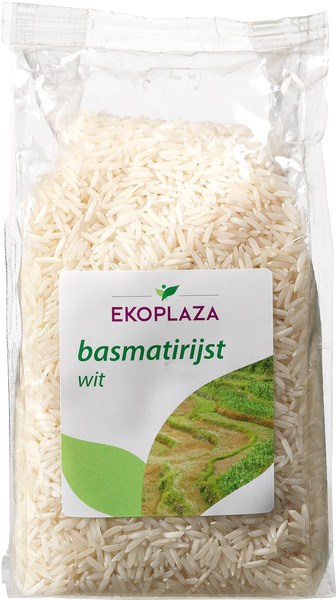 EKOPLAZA, BASMATI RICE WHITE 500G BIO
