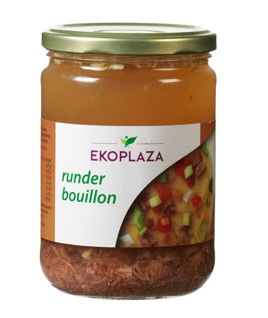 EKOPLAZA, BEEF BROTH 500ML BIO