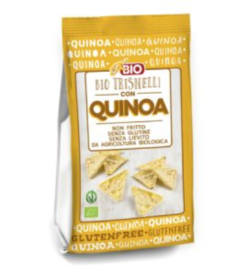 FIORENTINI, OK BIO QUINOA TRIANGLES 70G BIO GLUTEN FREE