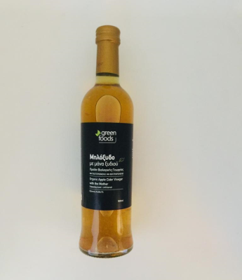 GREEN FOODS, APPLE CIDER VINEGAR WITH THE MOTHER BIO 500ML