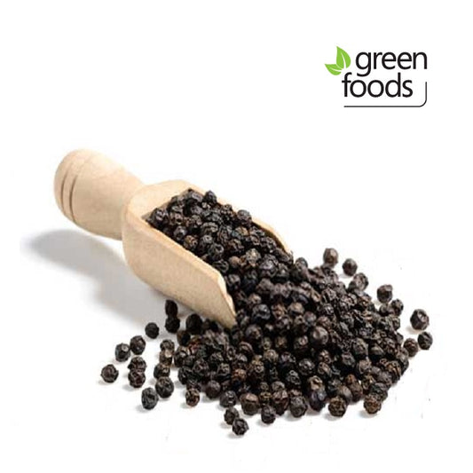 GREEN FOODS, BLACK PEPPER WHOLE 50G BIO
