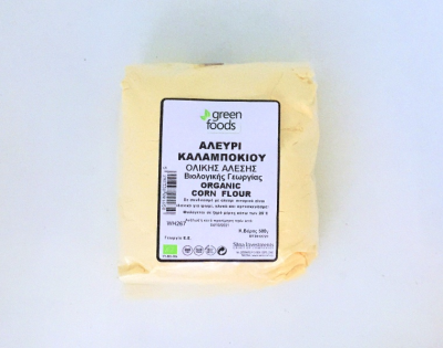 GREEN FOODS, CORN FLOUR 500G BIO