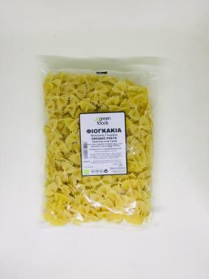 GREEN FOODS, FARFALLE WHITE BIO 500G