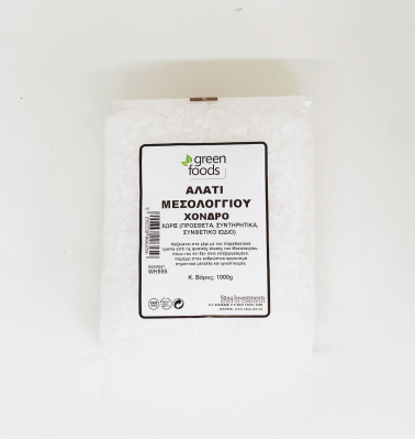GREEN FOODS, MESOLOGI SALT THICK 1KG