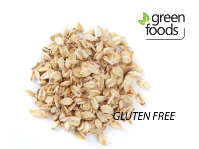 GREEN FOODS, OAT FLAKES GLUTEN FREE 350G BIO
