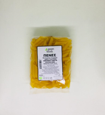 GREEN FOODS, PENNE GLUTEN FREE (CORN-RICE) BIO 340G