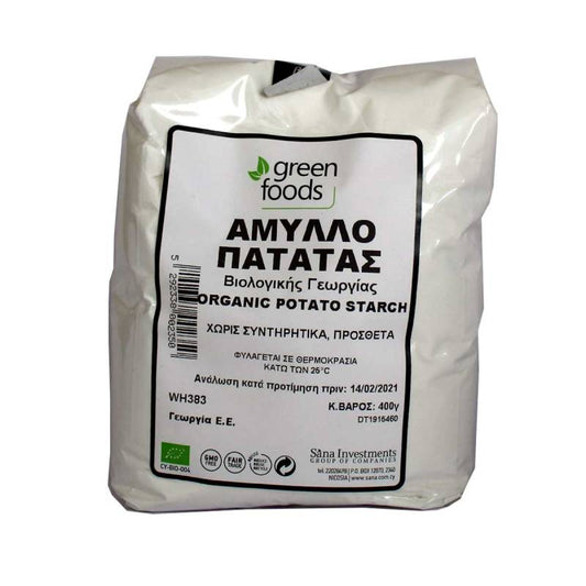 GREEN FOODS, POTATO STARCH BIO 400G