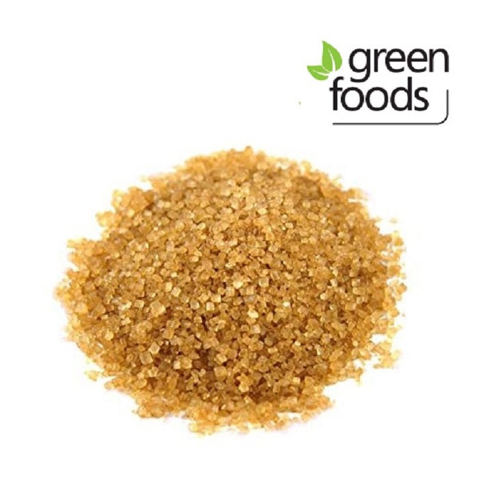 GREEN FOODS, RAW GOLDEN SUGAR 500G BIO