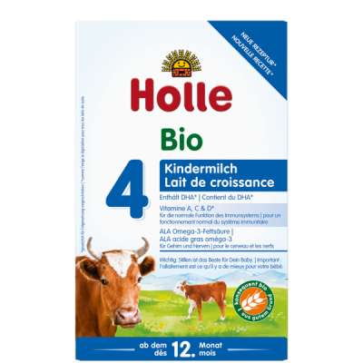 HOLLE, INFANT COW MILK FORMULA 4 (12M) 600G BIO