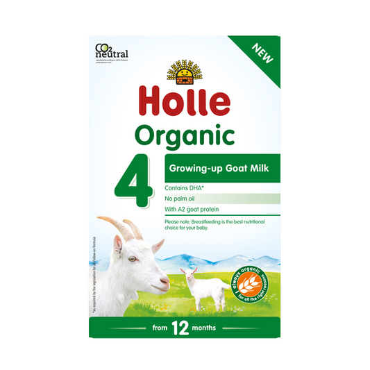 HOLLE, INFANT GROWING UP GOAT MILK NO4 400G FROM 12 MONTHS BIO