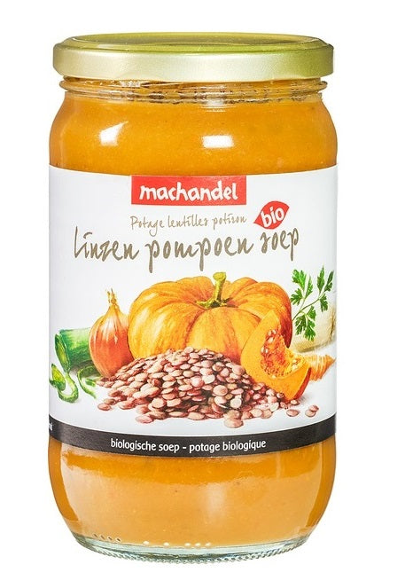 MACHANDEL, LENTILS PUMPKIN SOUP 680G BIO