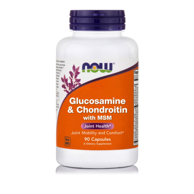 NOW, GLUCOS 500/CHOND 400/MSM 90CAP