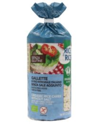 PROBIOS, RICE CAKES NO SALT GLUTEN FREE 100G