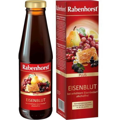 RABENHORST, LIQUID IRON SUPPLEMENT BIO 450ML