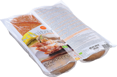 SCHNITZER, CORN BAGUETE FLAXSEED 320G BIO