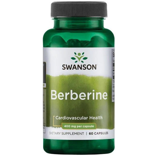 SWANSON, BERBERINE 400MG 60 CAPS
