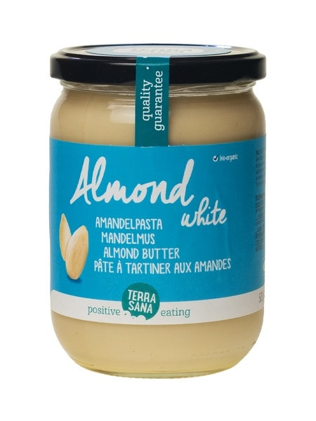 TERRASANA, ALMOND BUTTER WHITE 500GR BIO