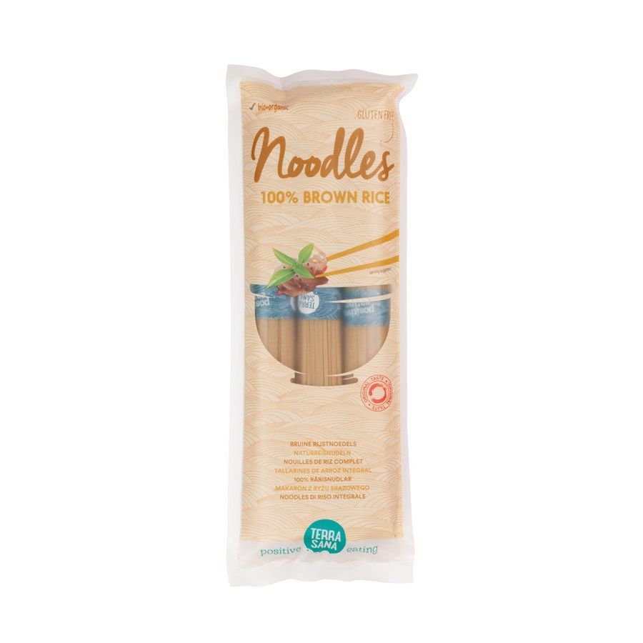 TERRASANA, BROWN RICE NOODLES 250G