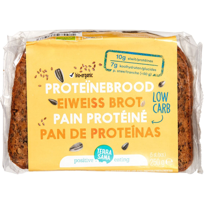 TERRASANA, PROTEIN BREAD 250G BIO