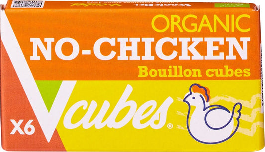 VCUBES, NO CHICKEN BOUILLON CUBES 72G BIO