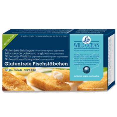 WILD OCEAN, FISH FINGERS 180G GLUTEN FREE