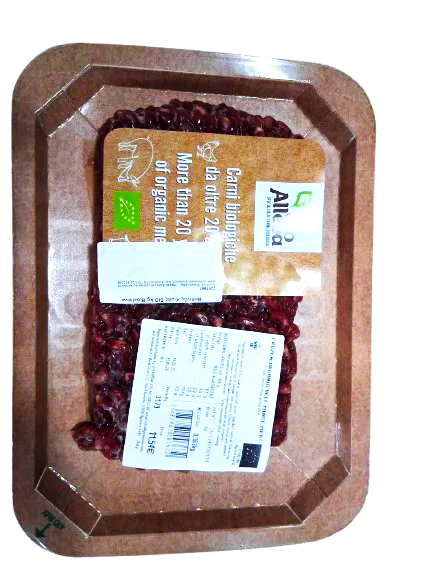 FROZEN BIO BEEF MINCED MEAT